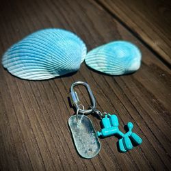 Dog Sea Glass Charm 