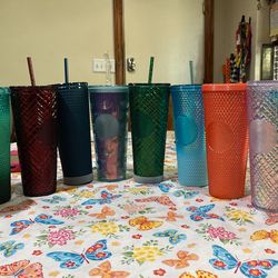 Starbucks Key Chain And Cups