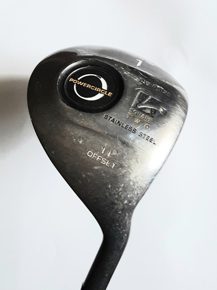 Nice Square Two #1 11° Right Hand Golf Club Driver Excellent
