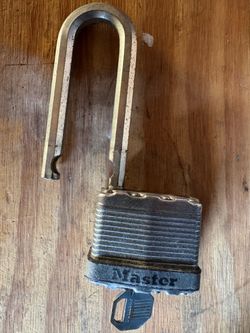 Master Lock Padlock with Key