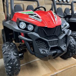 👻💥😱SPOOKY SALE SPECIAL😱💥👻24V Trail Cat 2.0 Ride On UTV W/Rubber Tires And Leather Seats🎃👻