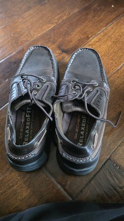 MENS - Sketchers Relaxed Fit Memory Foam Shoes