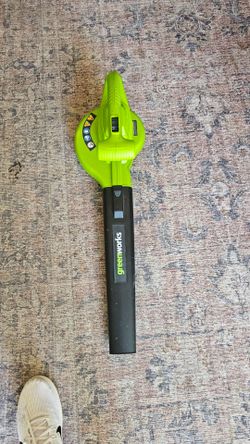 Greenworks  Leaf Blower wired