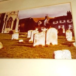 Vintage Cemetery Photo 