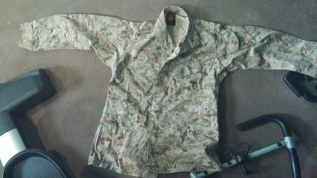 Desert Cammie tops and bottoms.