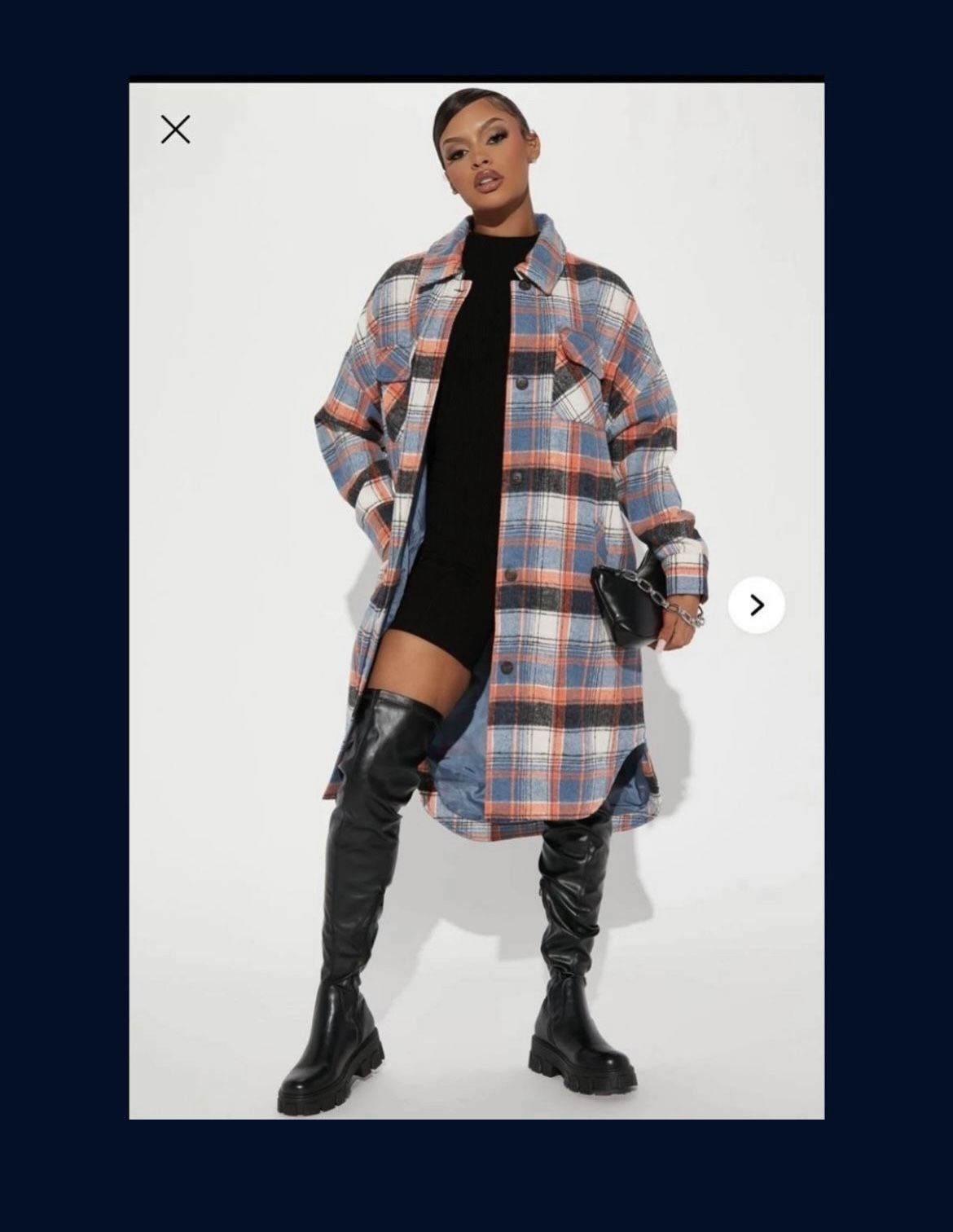 Fashion Nova Long Jacket 