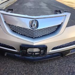 2010-2013 Acura MDX Complete Front Bumper With All The Accessories OEM.
