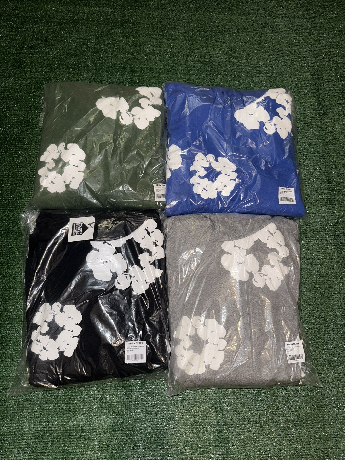 Denim Tear Hoodies