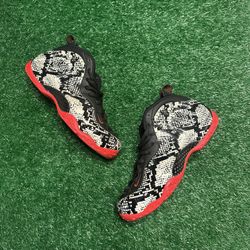 Nike Foamposite “Albino Snakeskin” Size 8.5