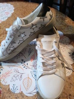 Saint Laurent men tennis shoes sz 10..5