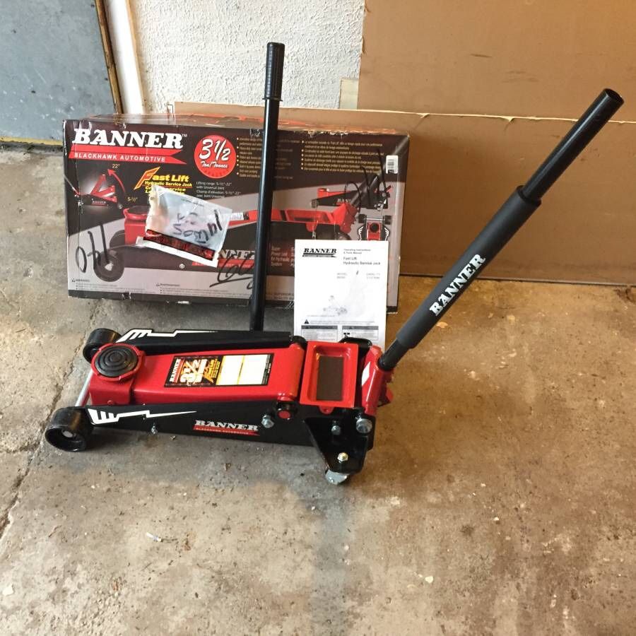 BlackHawk B6350 Banner Fast Lift Service Jack 3 1/2 Ton