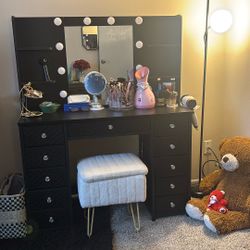 Vanity Table + Stool 
