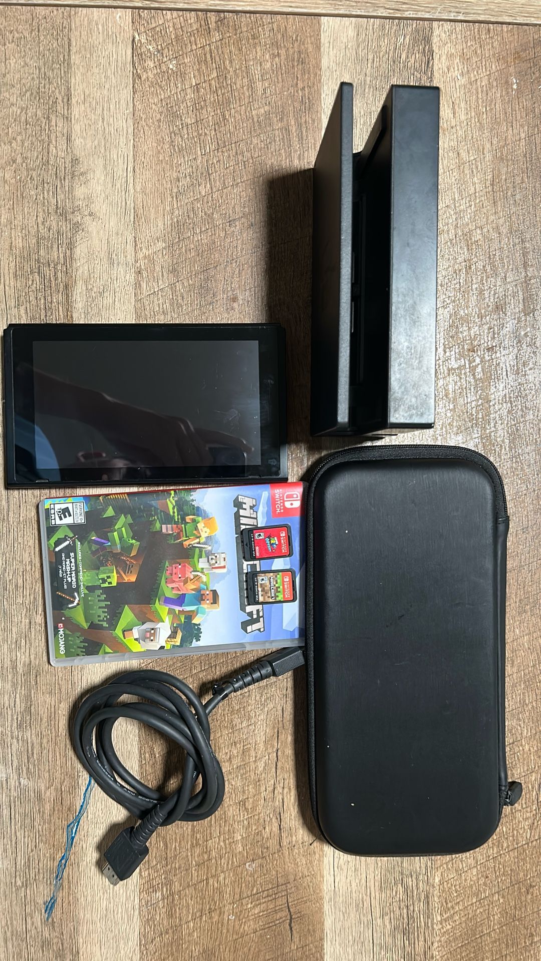 Nintendo Switch With 128 Gb MicroSd Card