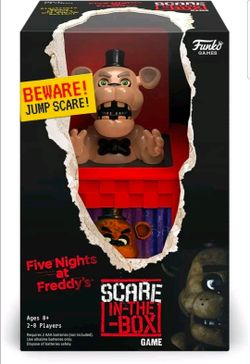 Five Nights At freddys "scare" n the box funko pop game