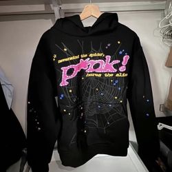 Spider Hoodie,All Sizes,Black 