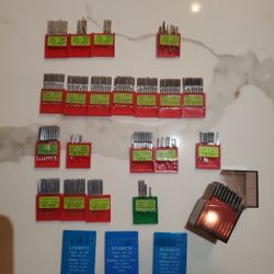 Unused Organ & Schmetz Sewing Machine Needles Bundle Lot Variety 