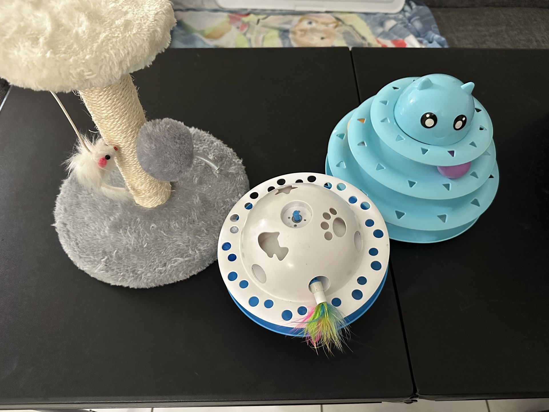 Cat Toys & Scratcher