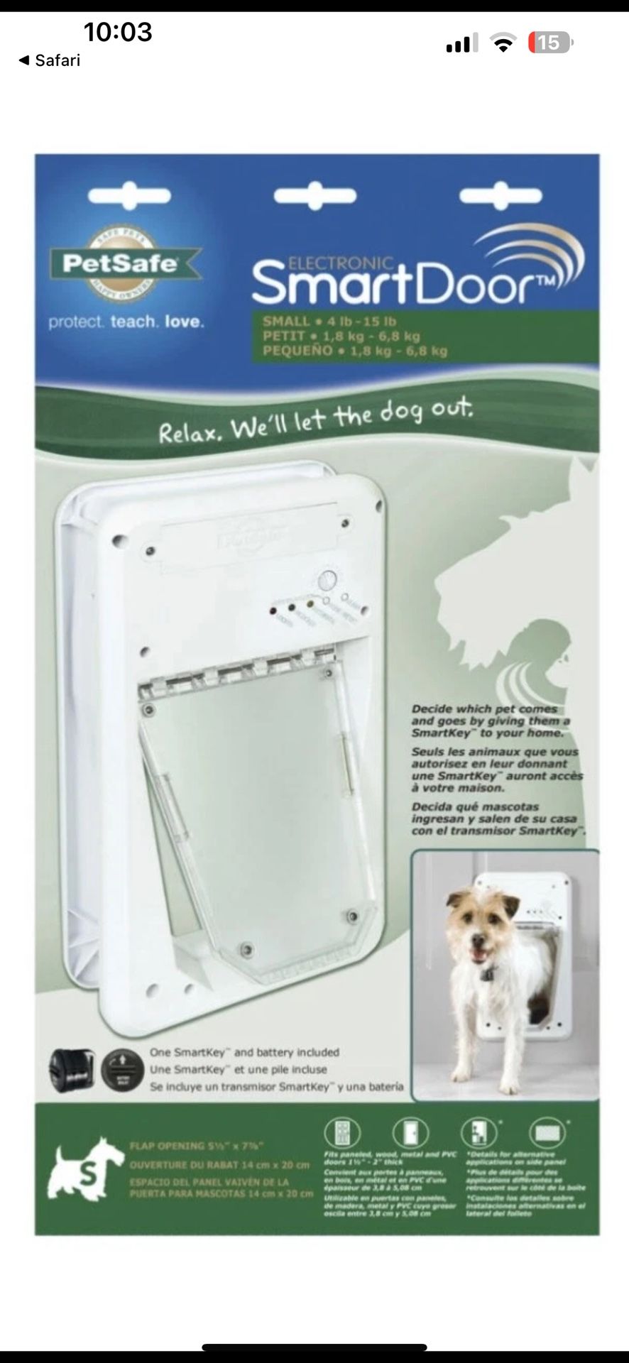Pet Safe Smart Door