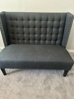 Tuxedo Accent Bench/Loveseat