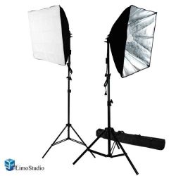 Limostudio Photography Softbox Lighting Kit, BRAND NEW 