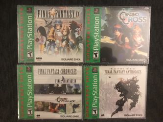 Sealed PS1 Games Final Fantasy Chrono Cross