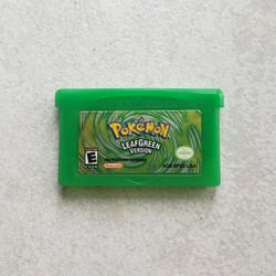 Pokemon Leafgreen Nintendo Gameboy 