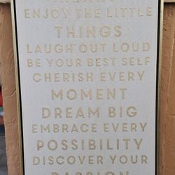 Live Your Dream Canvas