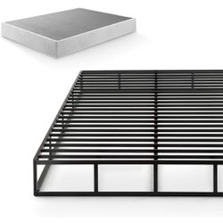 ZINUS Quick Lock Metal Smart Box Spring, New In Box. Deliver Available 