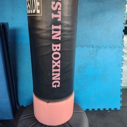$170 Firm, Yes, It's Available, FHB4 Elite Self Standing punching Bag, 6'4" Tall, Internal Spring, Disassembles To Fit Into Small Car, $600 Retail