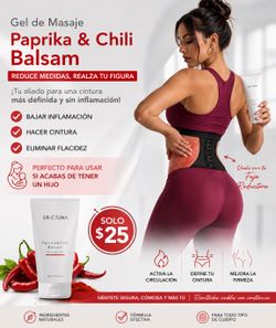 Bálsamo para bajar la panza postparto