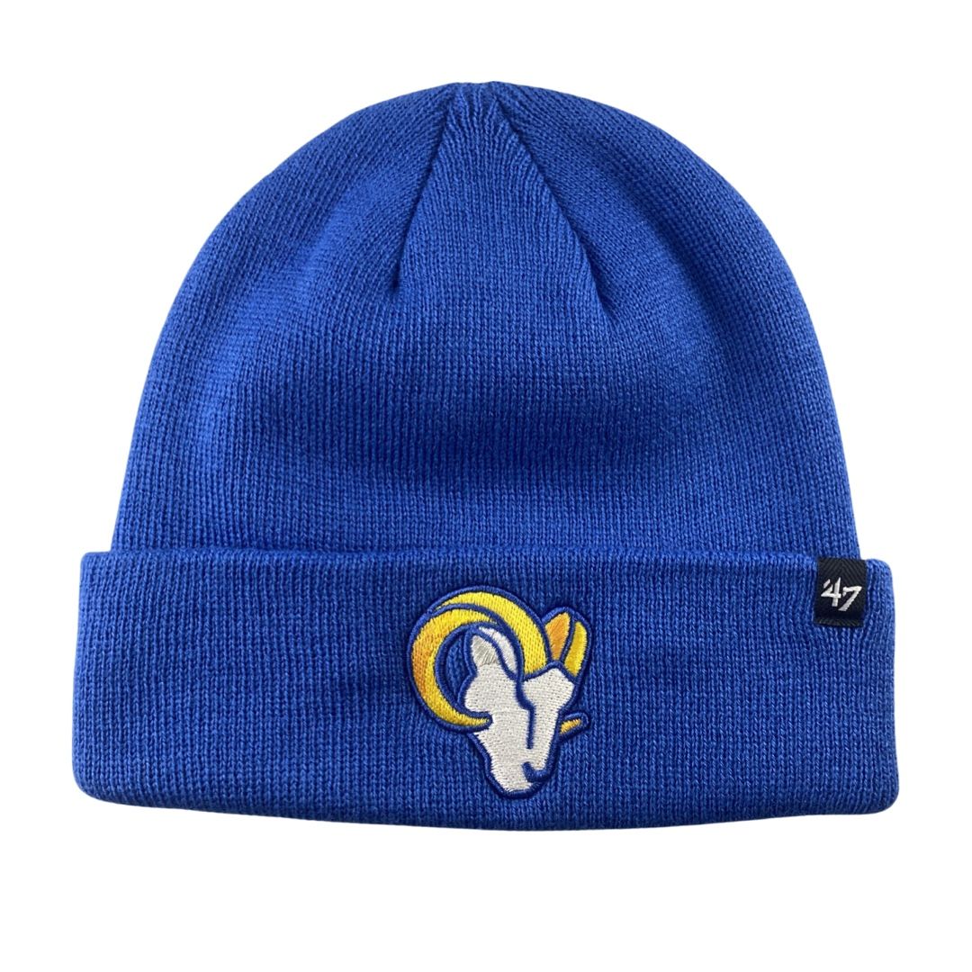 47 Brand NFL Los Angeles Rams Cuffed Knit Beanie Hat