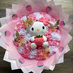 hello kitty eternal bouquet 💗🩷
