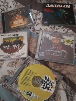 J stalin mac Dre Andre nickatina and more cds
