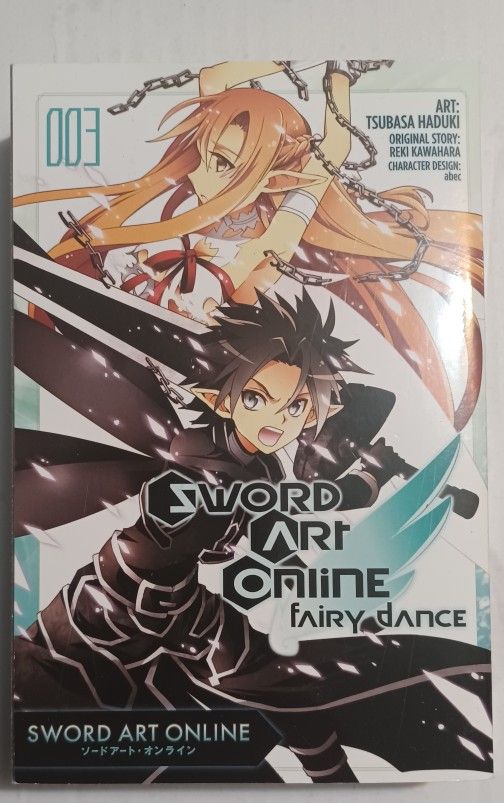 Sword Art Online 003 Fairy Dance Paperback Thick Book Comic