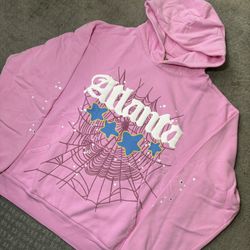 Spyder Hoodie Pink Atlanta 