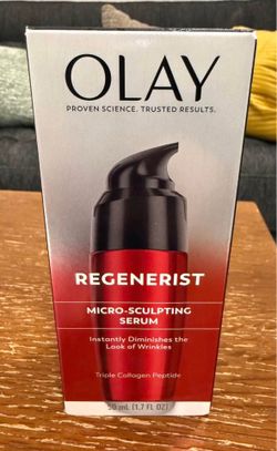 NEW Olay Regenerist Micro-Sculpting Serum Anti-Aging 1.7 oz
