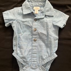 Newborn Blue Bodysuit