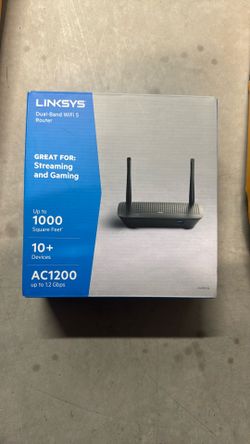 Linksys Dual Band WiFi 5 Router