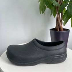 Men Size 10 Men Size 10 Crocs Adult On The Clock Clogs Slip On Slip Resistant Work Shoes