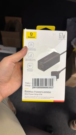 Baseus PowerCombo Mini Power Strip 67W GaN