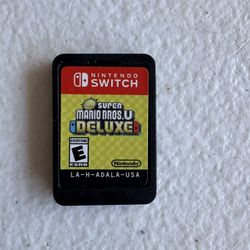 Nintendo Switch New Super Mario Bros U Deluxe Game 