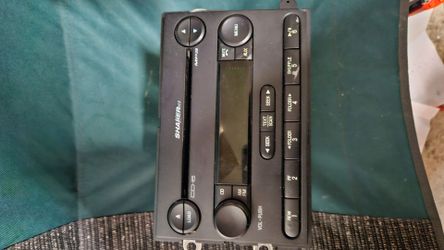 OEM Ford Mustang Shaker 500 6-disc CD changer and MP3 radio receiver head unit 2005–2009 Mustangs