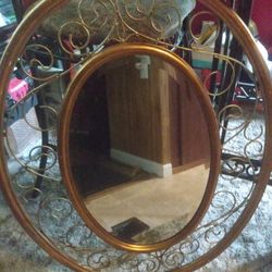 Very Old Antique Mirror Good Condition 