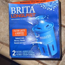 Brita Long last Filter Two Pack