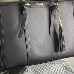 NEW Lovebook Leather Laptop Tote Bag