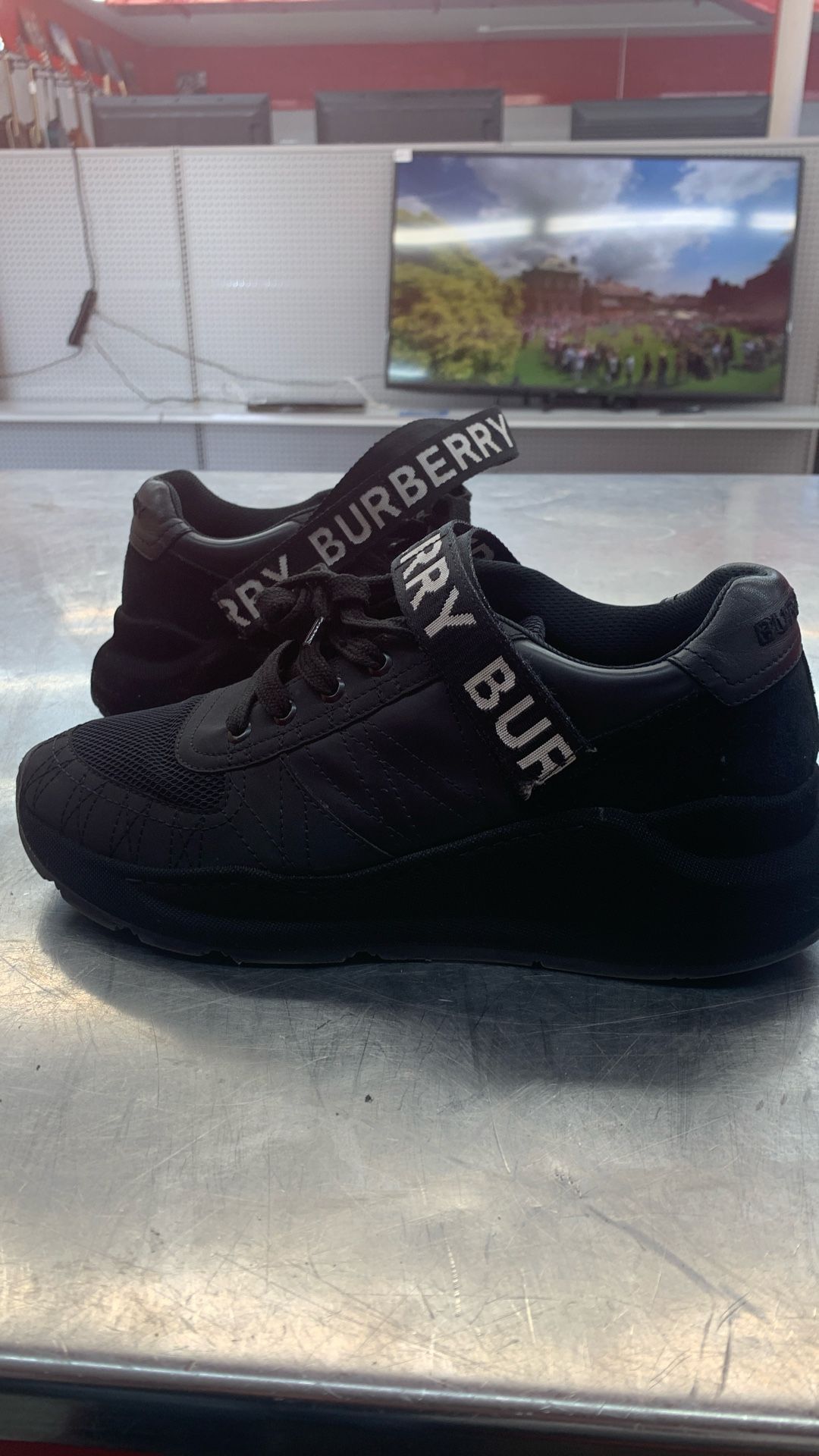 Burberry Velcro Sneakers