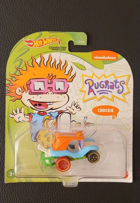 Rugrats- Chuckie Hotwheels 