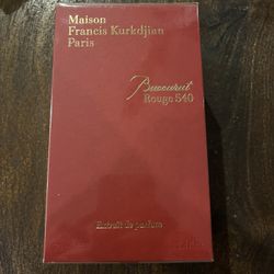 Maison Francis Kurkdjian Paris Baccarat Rouge 540