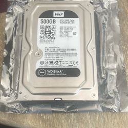 WD 500GB Black Desktop Hard Drive 
