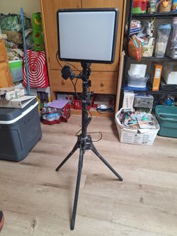 Trypod and light